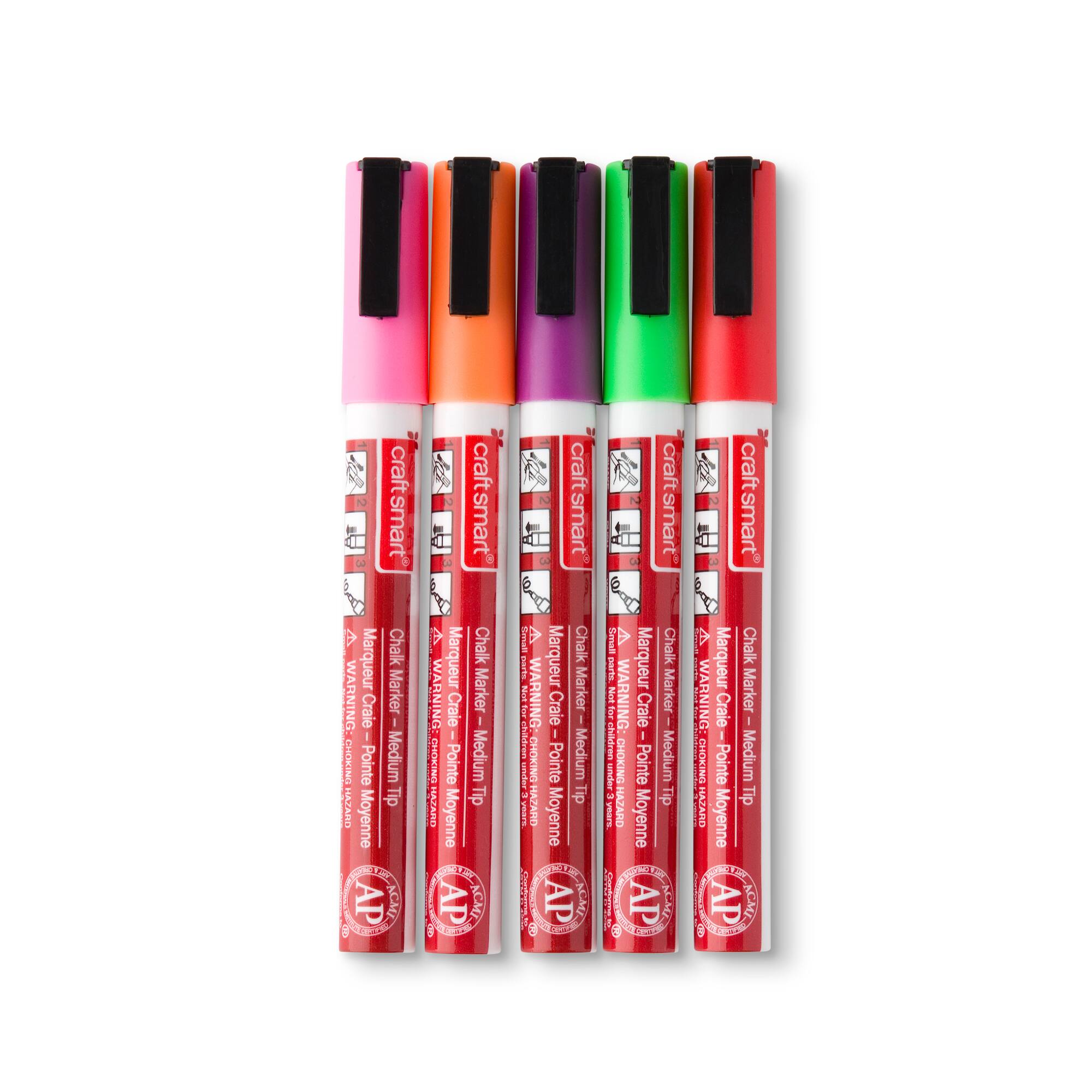 9 Packs: 5 ct. (45 total) Festival Chalk Marker Set by Craft Smart®